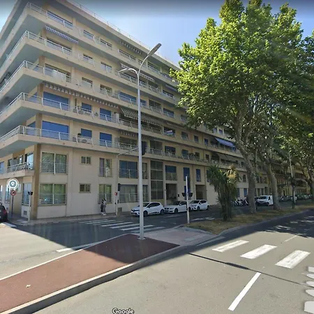 Studio Climatise Avec Terrasse, Face A La Mer, Proche Centre-ville Et Plages - Fr-1-196-298 Apartamento *