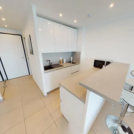 Apartamento Studio Climatise Avec Terrasse, Face A La Mer, Proche Centre-ville Et Plages - Fr-1-196-298